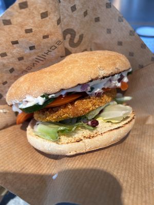 The Vienna Burger  at Swing Kitchen - Rosenthalerstraße in Berlin