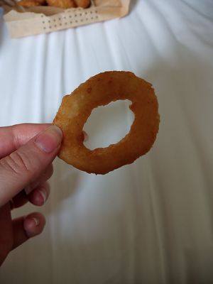 Onion ring at Swing Kitchen - Rosenthalerstraße in Berlin