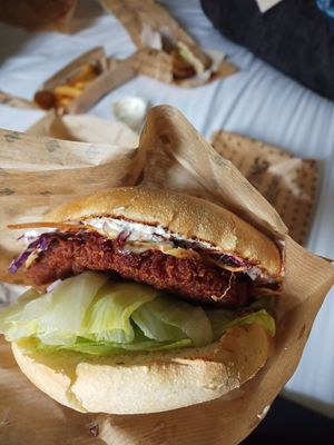 Cheeseburger at Swing Kitchen - Rosenthalerstraße in Berlin