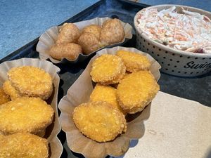 dinner  at Swing Kitchen - Rosenthalerstraße in Berlin