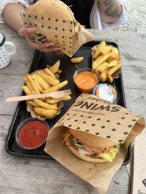   at Swing Kitchen - Rosenthalerstraße in Berlin