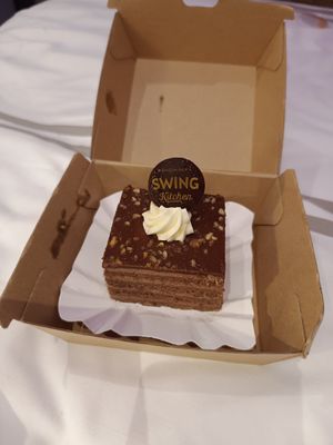 Nougat cake at Swing Kitchen - Rosenthalerstraße in Berlin