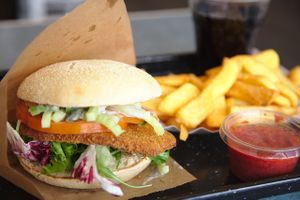 The Swing Burger at Swing Kitchen - Rosenthalerstraße in Berlin