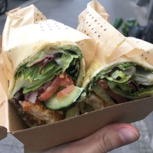 Kitchen wrap at Swing Kitchen - Rosenthalerstraße in Berlin