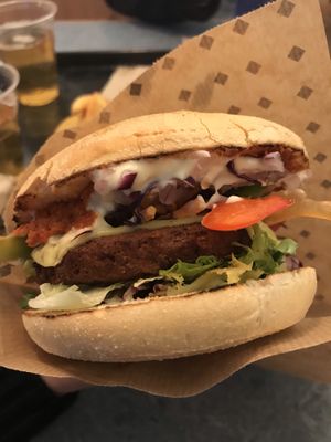 Cheeseburger  at Swing Kitchen - Rosenthalerstraße in Berlin