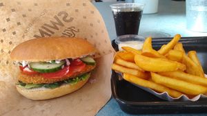 Tolles Ambiente at Swing Kitchen - Rosenthalerstraße in Berlin