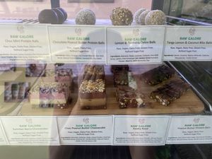 Balls and slices  at Raw Galore in Bentleigh