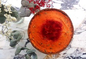 Seasonal Vegetables Tart at Beauclair in Brussels