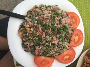 Mushroom rice at Cantinho da Regina in Sesimbra