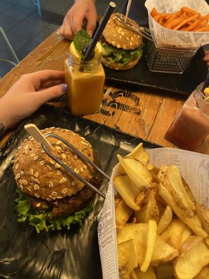   at Leo's Juice and Burger in Luebeck