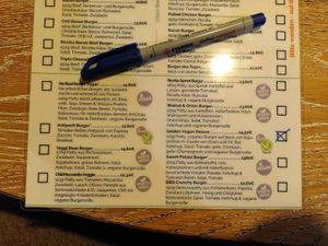 4 vegane und 5 vegetarische Burger at Leo's Juice and Burger in Luebeck