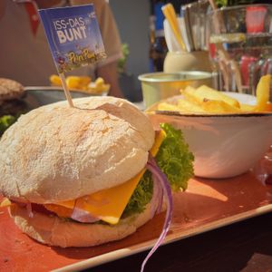 Klassik vacon (12,90e) with sourbread. (+ Fries 5e) at Peter Pane - Holstentor in Luebeck