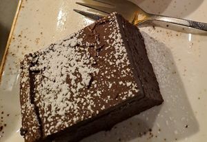 Vegan Chocolate Cake at Peter Pane - Holstentor in Luebeck