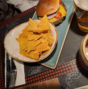 You can also get Nachos instead of fries at Peter Pane - Holstentor in Luebeck