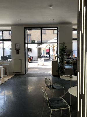 Interior II at The Visit Coffee Roastery in Berlin