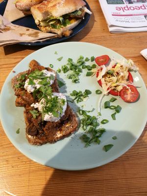 Smørrebrød at Antiquity Plant-based Cafe @ The Timetravellers Bookshop in Skibbereen