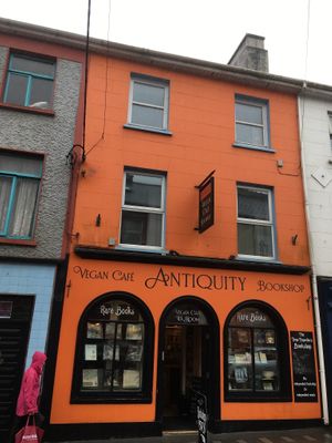  at Antiquity Plant-based Cafe @ The Timetravellers Bookshop in Skibbereen