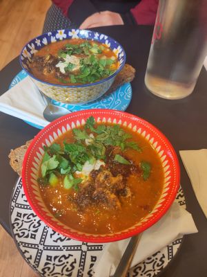 Stew daily special at Antiquity Plant-based Cafe @ The Timetravellers Bookshop in Skibbereen