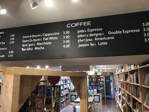 The coffees   at Antiquity Plant-based Cafe @ The Timetravellers Bookshop in Skibbereen