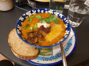 Stew at Antiquity Plant-based Cafe @ The Timetravellers Bookshop in Skibbereen