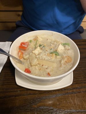 Green curry   at Thai Time in Vancouver