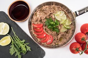 The undisputed king of Egyptian food, Ful is a deeply-flavoured bean dish of historical fame. House fava beans seasoned with fresh lemons, limes, olive oil, and aromatic spices. Ad at Papyrus in Toronto