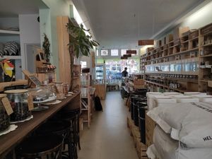 Inside at Little Plant Pantry in Amsterdam