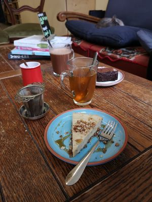 Cheesecake at Little Plant Pantry in Amsterdam