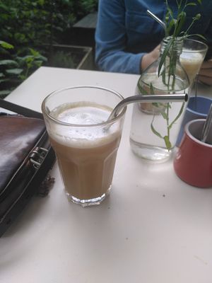 Iced Latte at Little Plant Pantry in Amsterdam