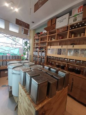 Refillery at Little Plant Pantry in Amsterdam