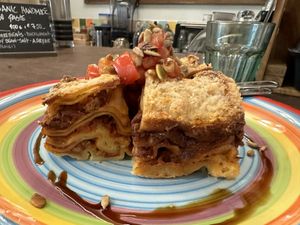 Lasagna  at Little Plant Pantry in Amsterdam