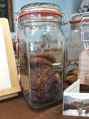 best vegan cookies ever !
 at Little Plant Pantry in Amsterdam