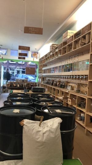 Not just zero waste, also a lovely space at Little Plant Pantry in Amsterdam