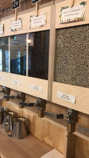Seeds and beans on tap at Little Plant Pantry in Amsterdam
