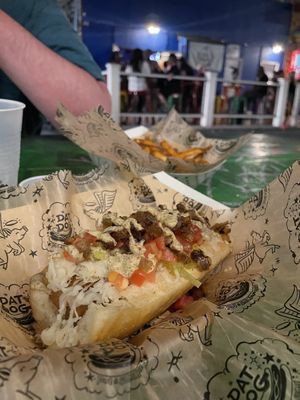 Vegan banger!  at Dat Dog in New Orleans