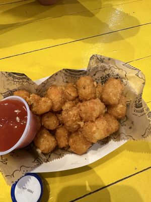 Seasoned tots  at Dat Dog in New Orleans
