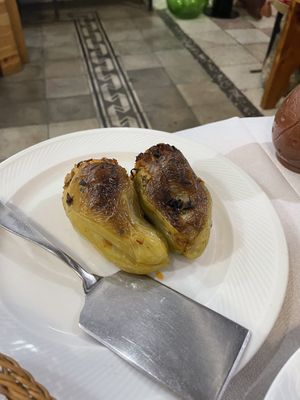 Stuffed pepper 🫑  at Oda's Garden in Tirana