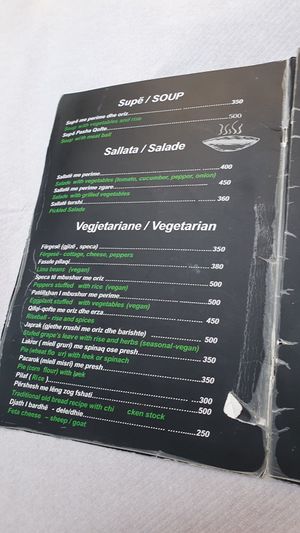  at Oda's Garden in Tirana