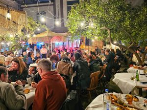 Amazing atmosphere. at Oda's Garden in Tirana