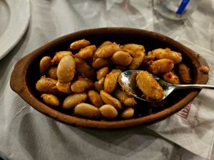 Lima beans. at Oda's Garden in Tirana