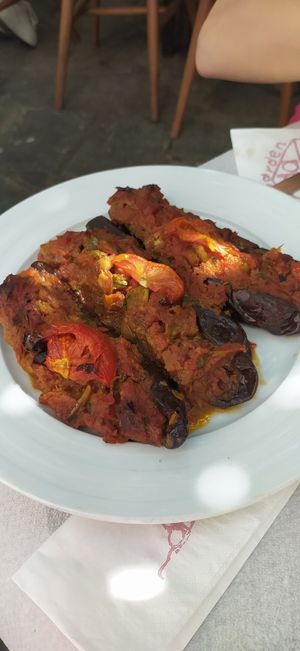 Melanzane ripiene at Oda's Garden in Tirana