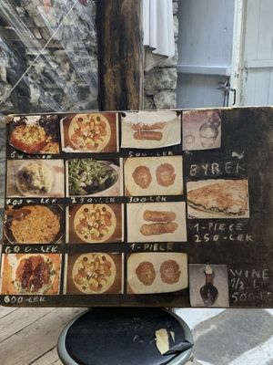 Menu  at Lili Homemade Food in Berat