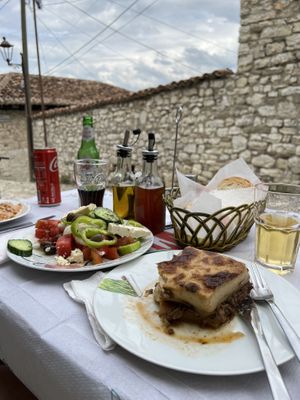   at Temi Albanian Food in Berat