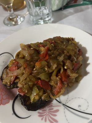 Stuffed zucchini  at Temi Albanian Food in Berat