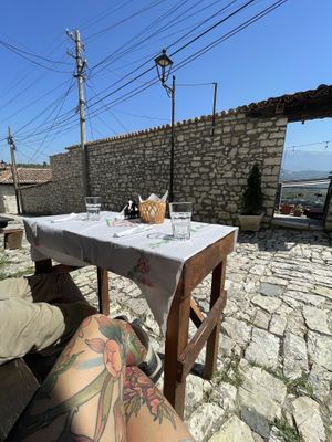   at Temi Albanian Food in Berat