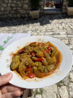   at Temi Albanian Food in Berat