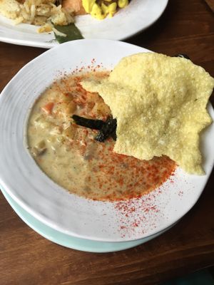 Clam chowder  at No Bones Beach Club in Chicago