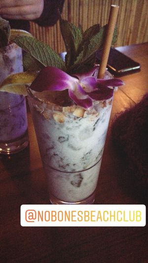 Coconut mojito at No Bones Beach Club in Chicago