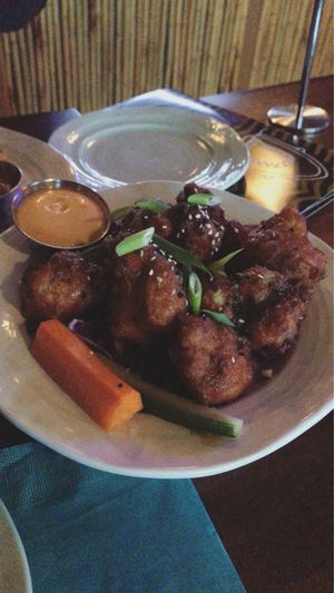 Cauliflower wings at No Bones Beach Club in Chicago