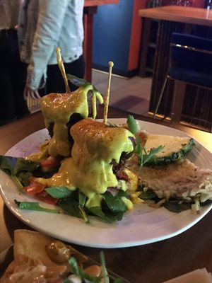 Pipeline Benedict  at No Bones Beach Club in Chicago